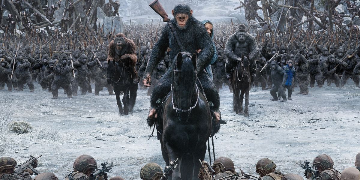An army of monkeys rushes to people
