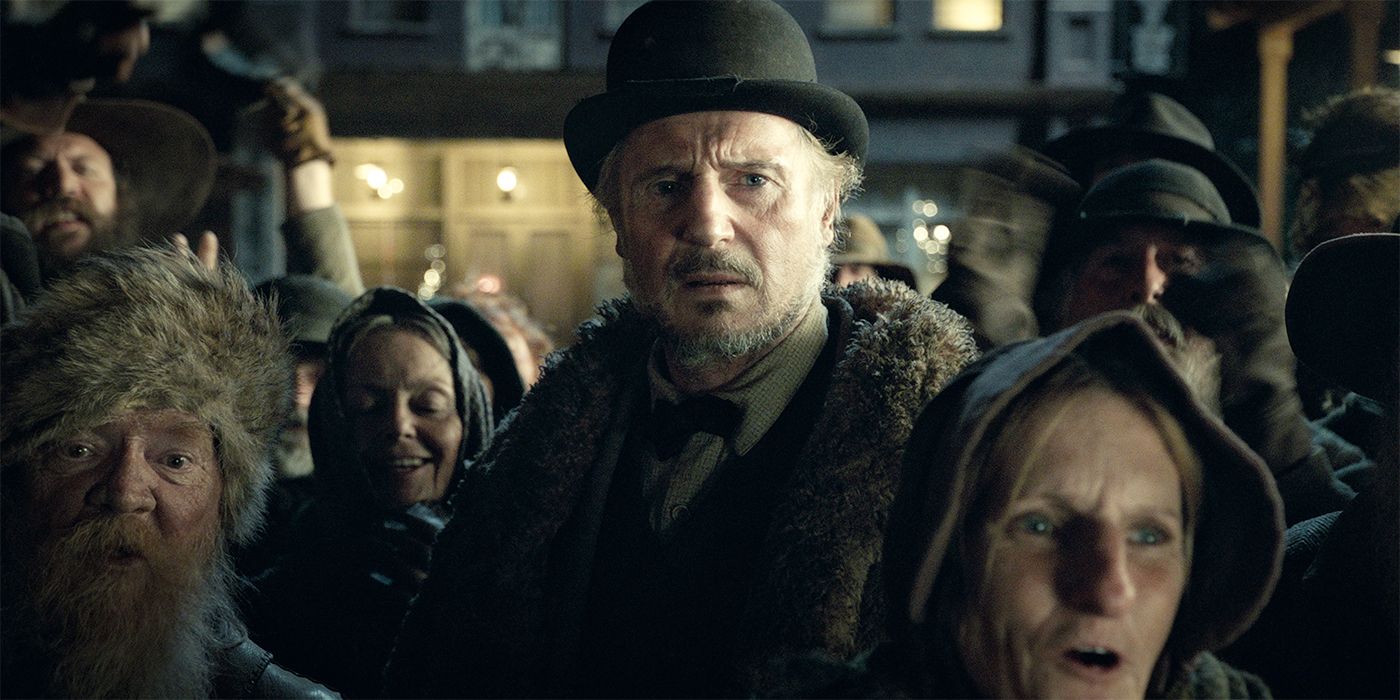 Liam Neeson in the battle of Buster Scruggs