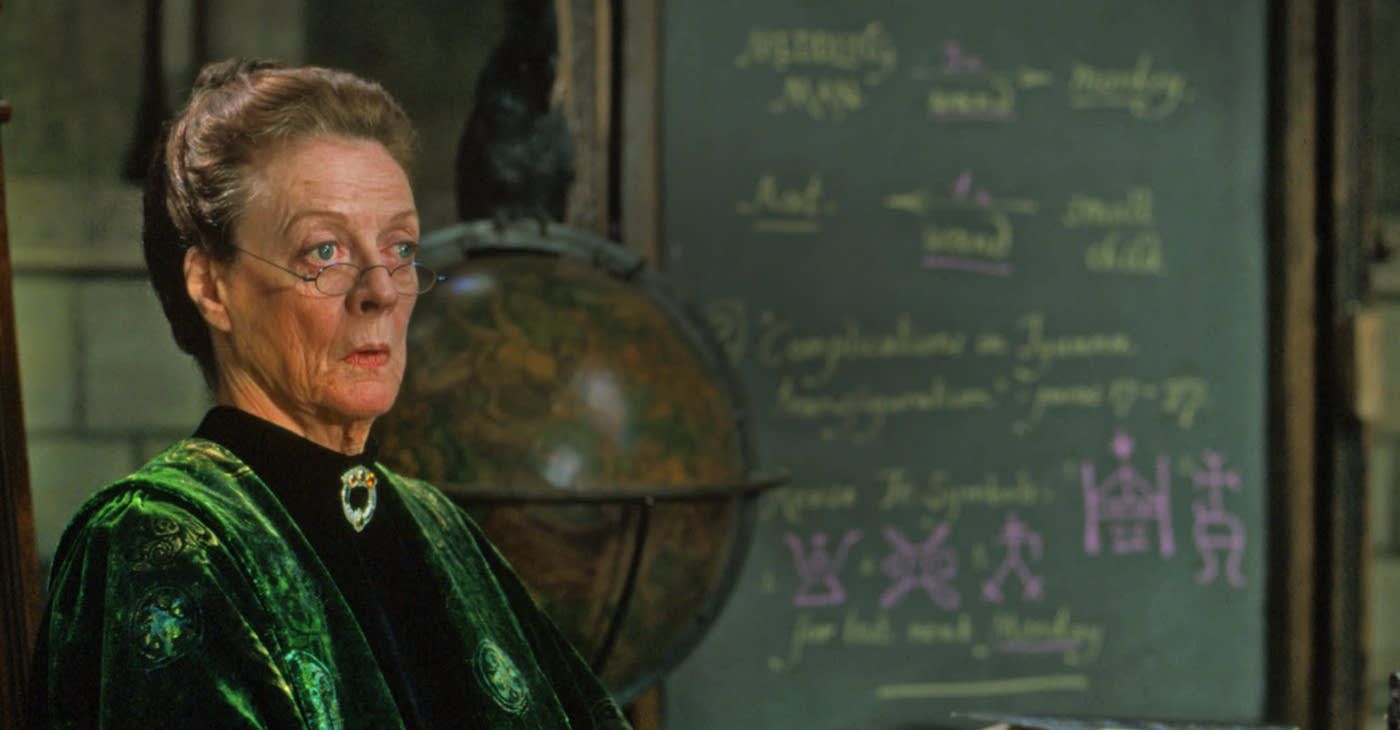 Harry Potter Maggie McGonagall Smith
