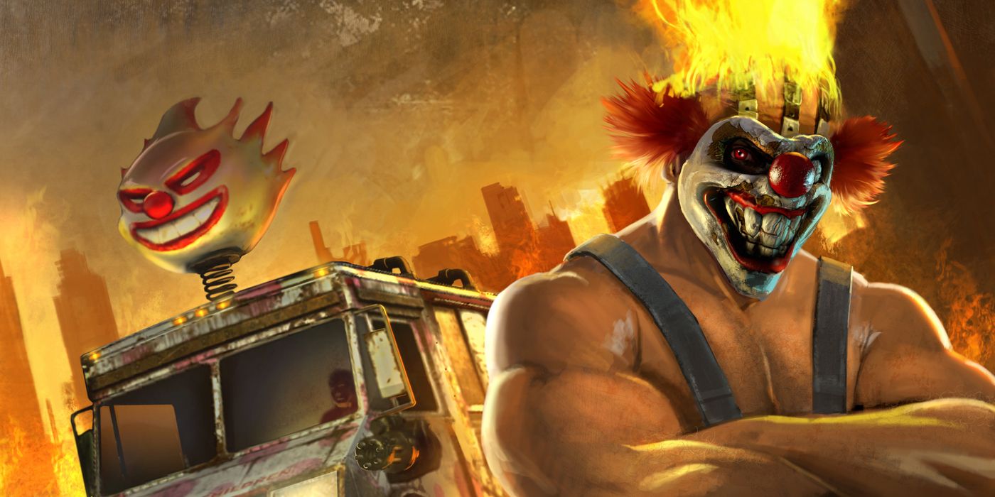 Sweet Tooth and his ice cream truck in Twisted Metal