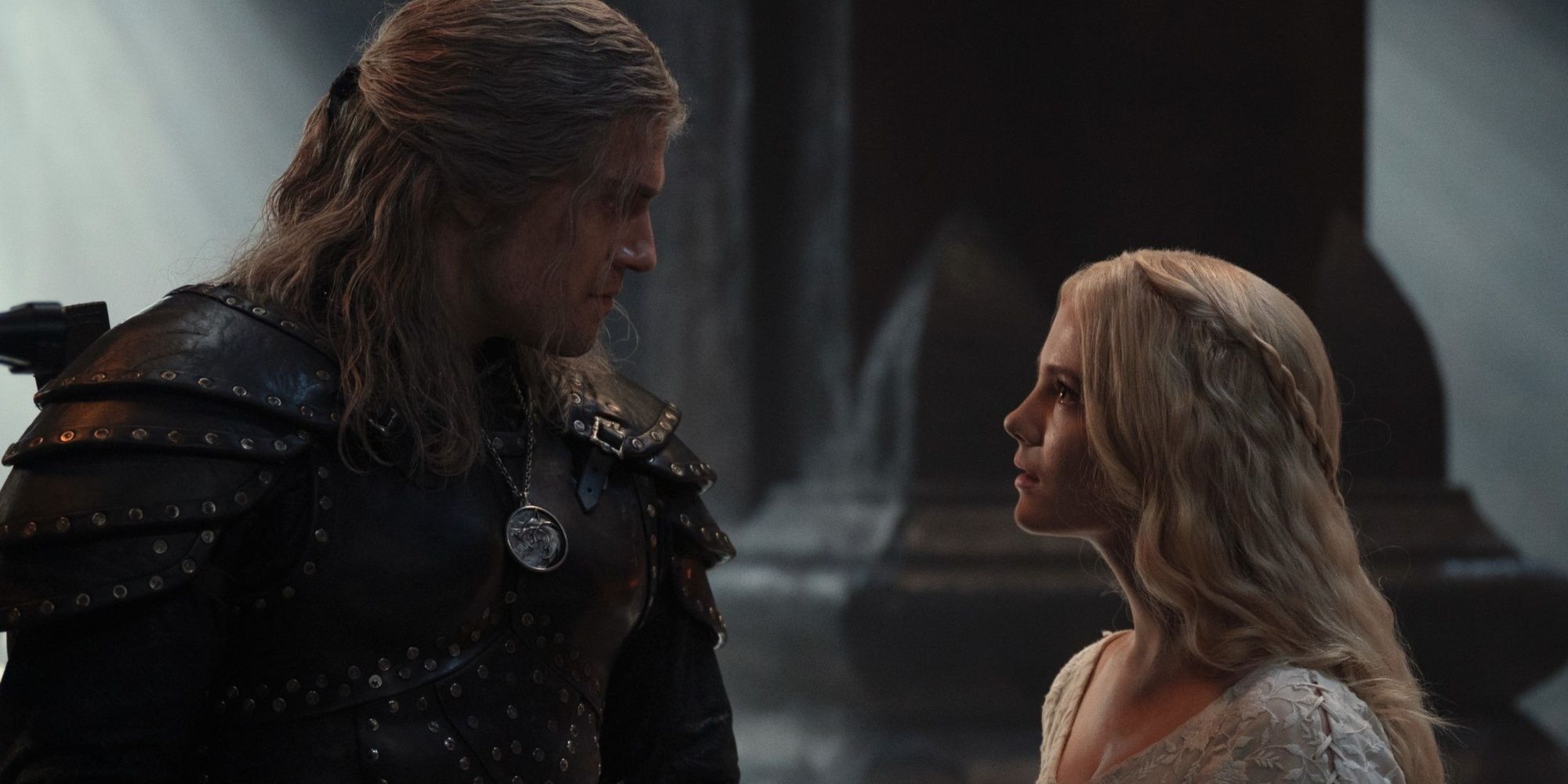 Geralt and Ciri in the second season of The Witcher
