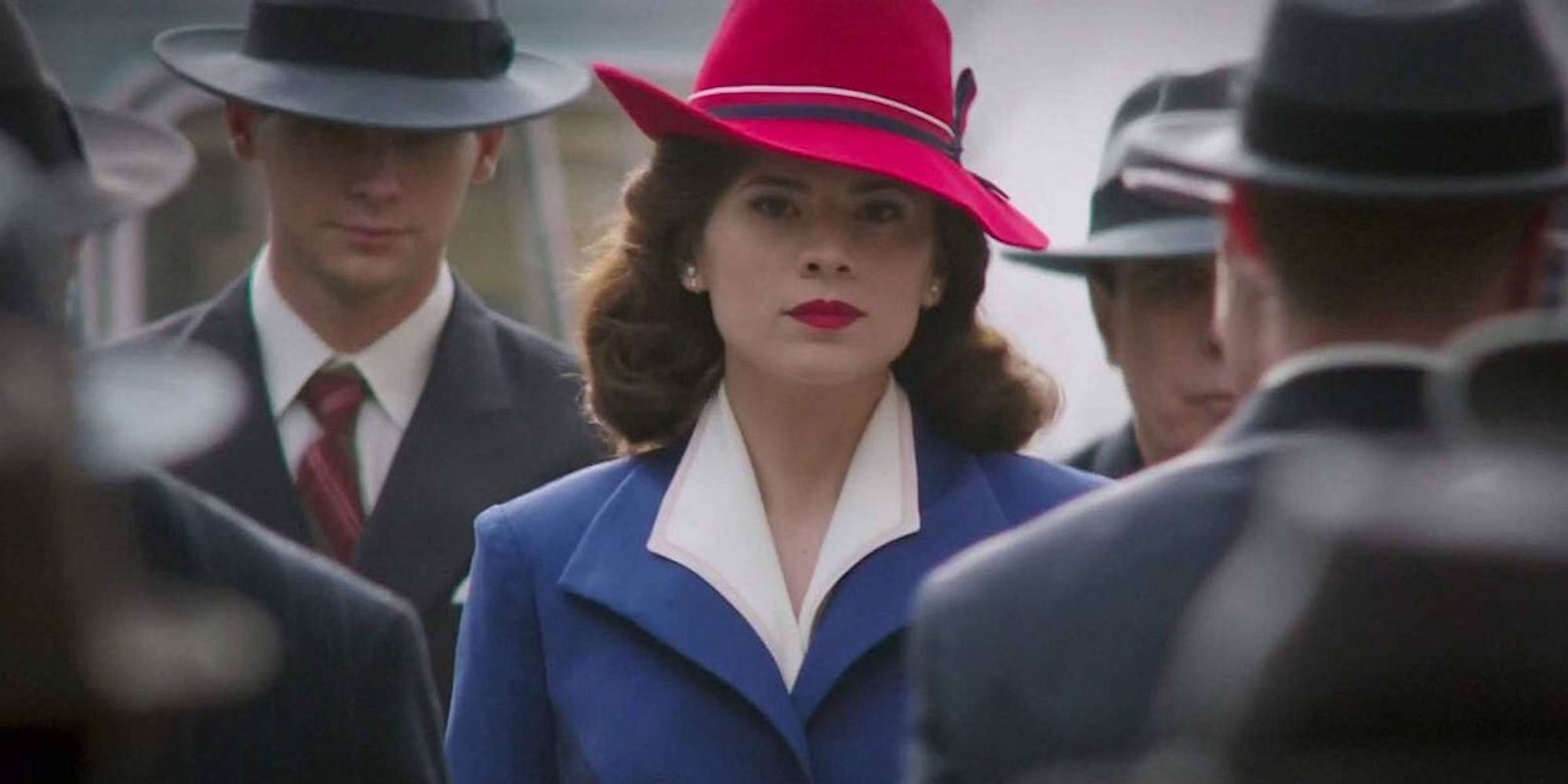 Peggy Carter in the crowd