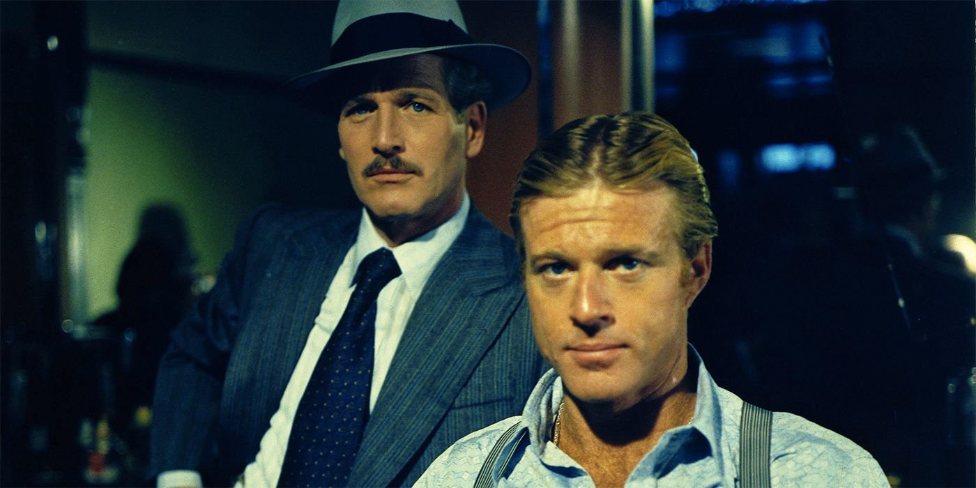 Paul Newman and Robert Redford in The Scam