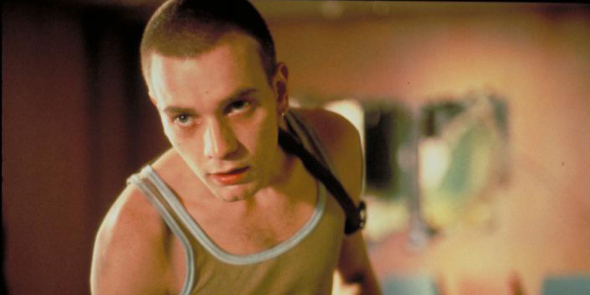 Ewan McGregor as Mark/Narrator in Trainspotting