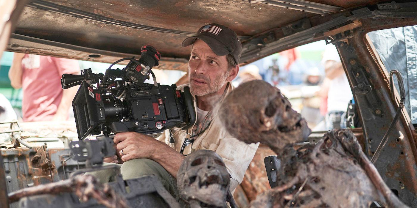 Army of the Dead Zack Snyder on social media
