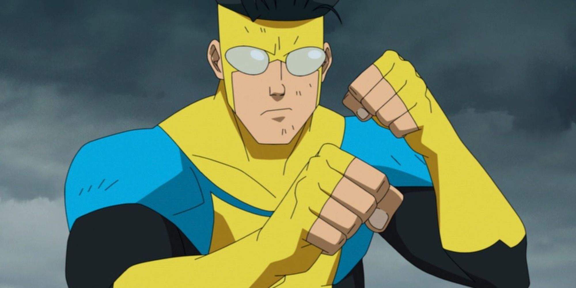 Invincible/Mark Grayson ready to fight.