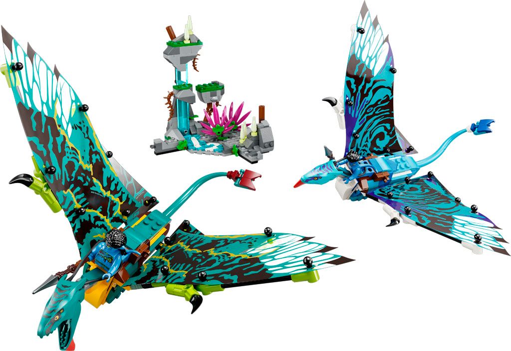 Lego-Avatar-Jake-Neytiris-First-Banshee-Flight