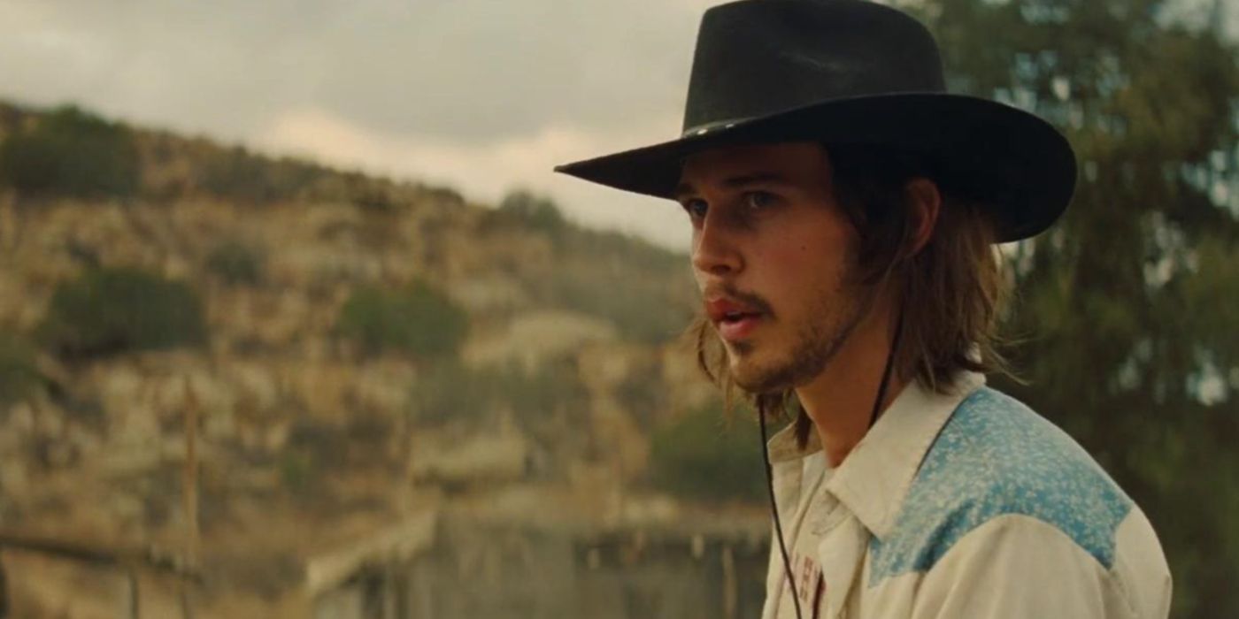 Austin Butler and cowboy hat