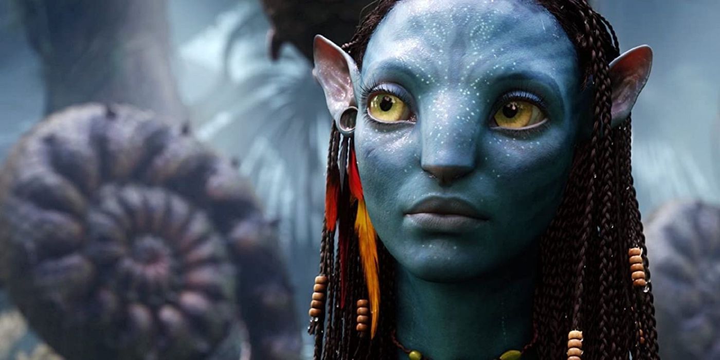 Zoe Saldana as Neytiri from Avatar