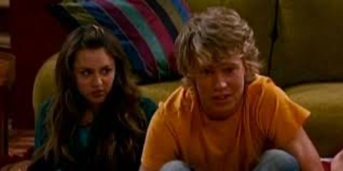 Austin Butler and Hannah Montana
