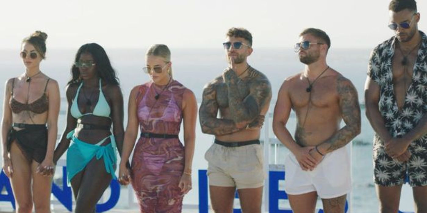 Love island, beach dumping
