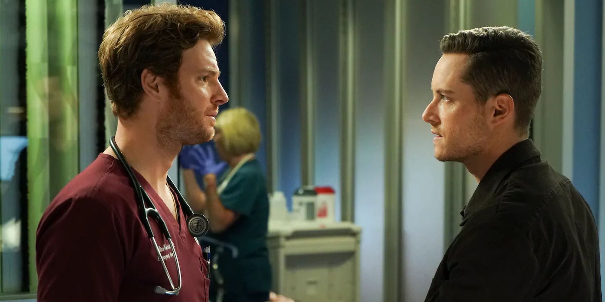 Chicago Med Jay and Will at One Chicago Crossover 2018