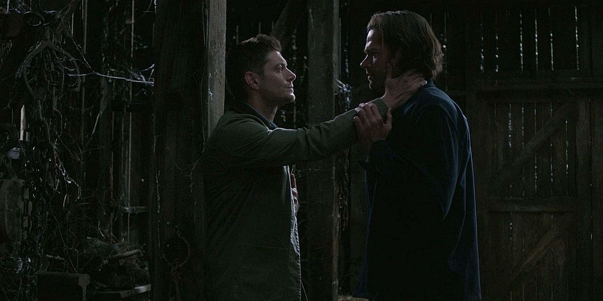 SPN Dean and Sam as Dean die in 15x20