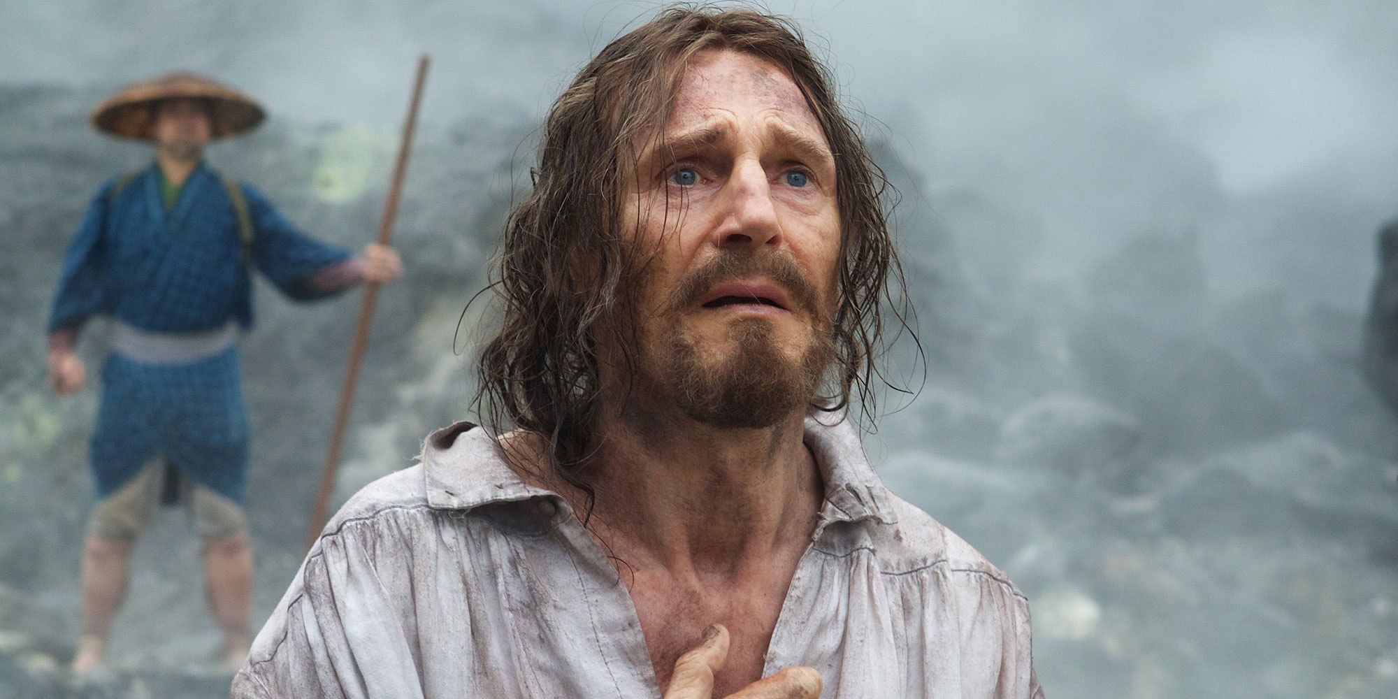 Liam Neeson in Silence.