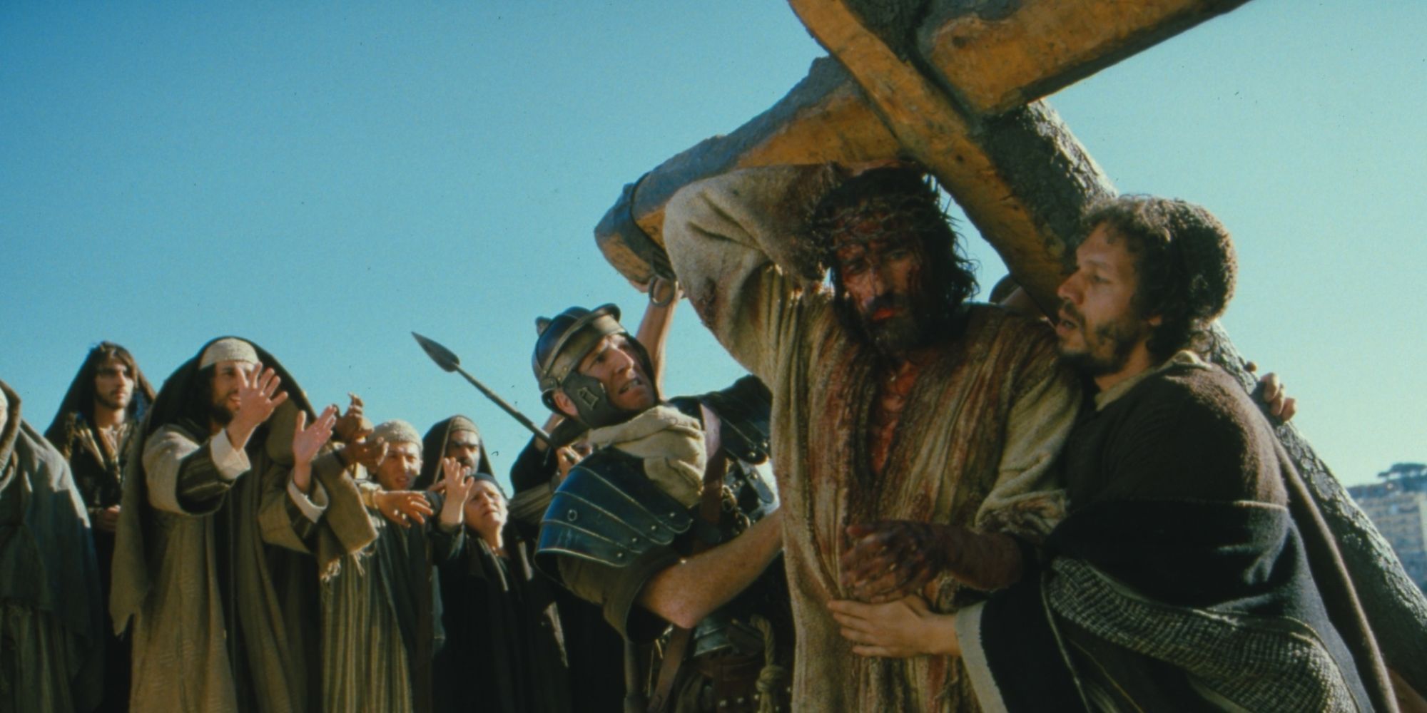 Jesus was made to carry the cross