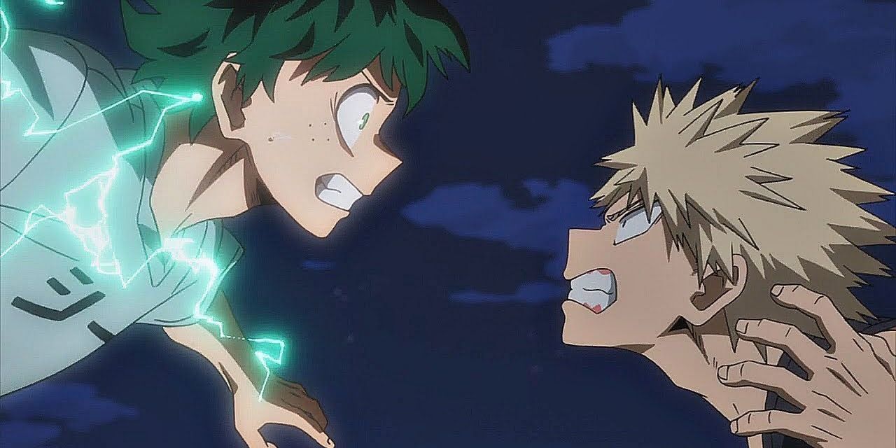 Deku and Bakugou My Hero Academia