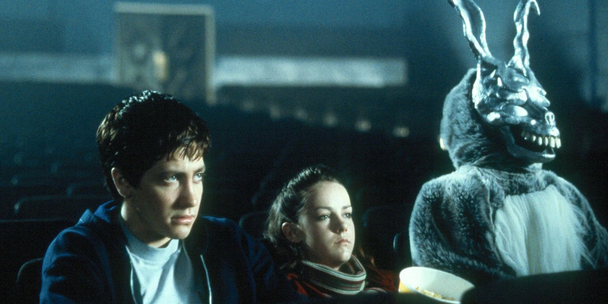 Jake Gyllenhaal and Jena Malone in Donnie Darko