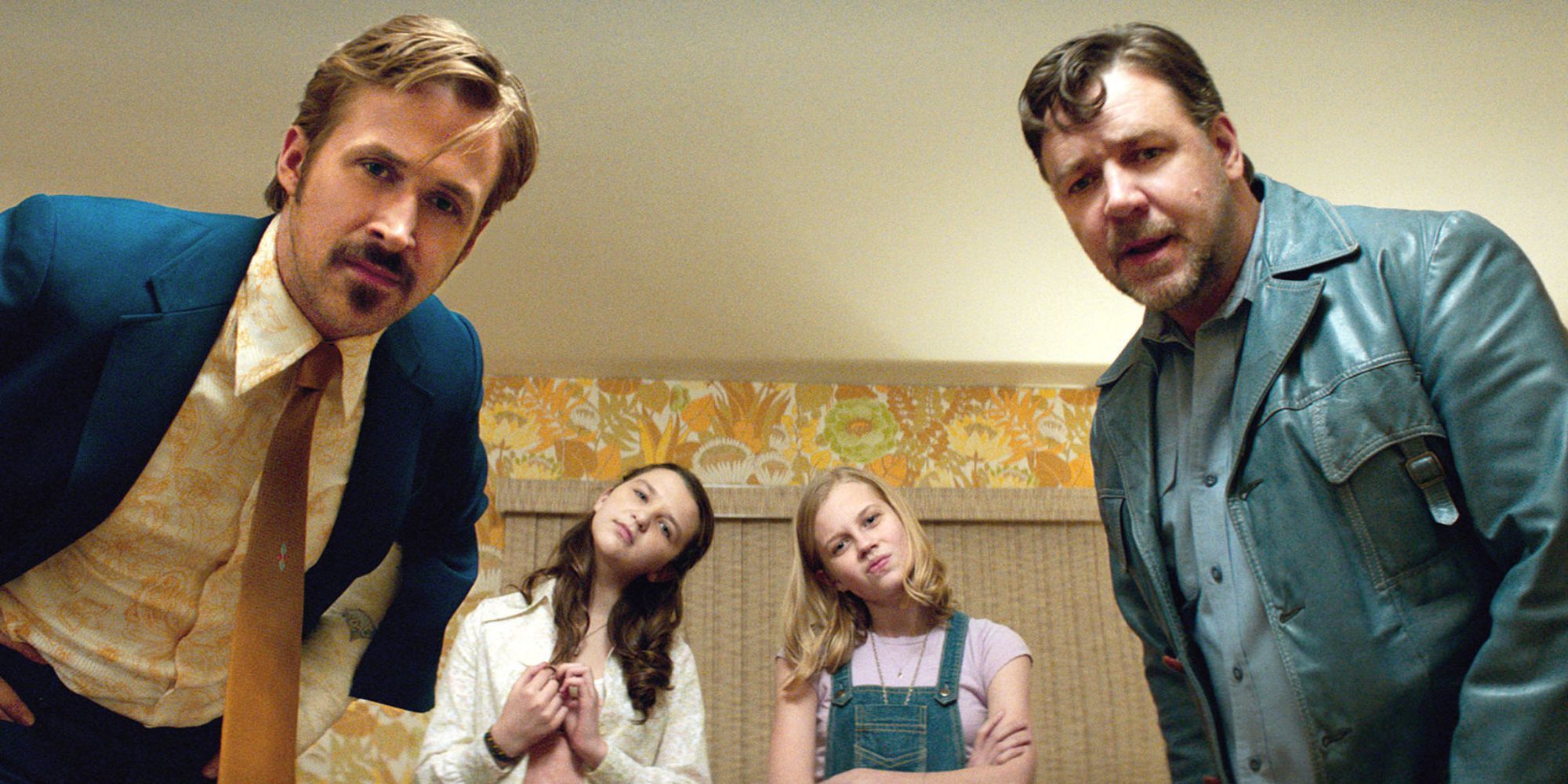 Ryan Gosling and Russell Crowe of The Goodfellas Lean in to Investigate