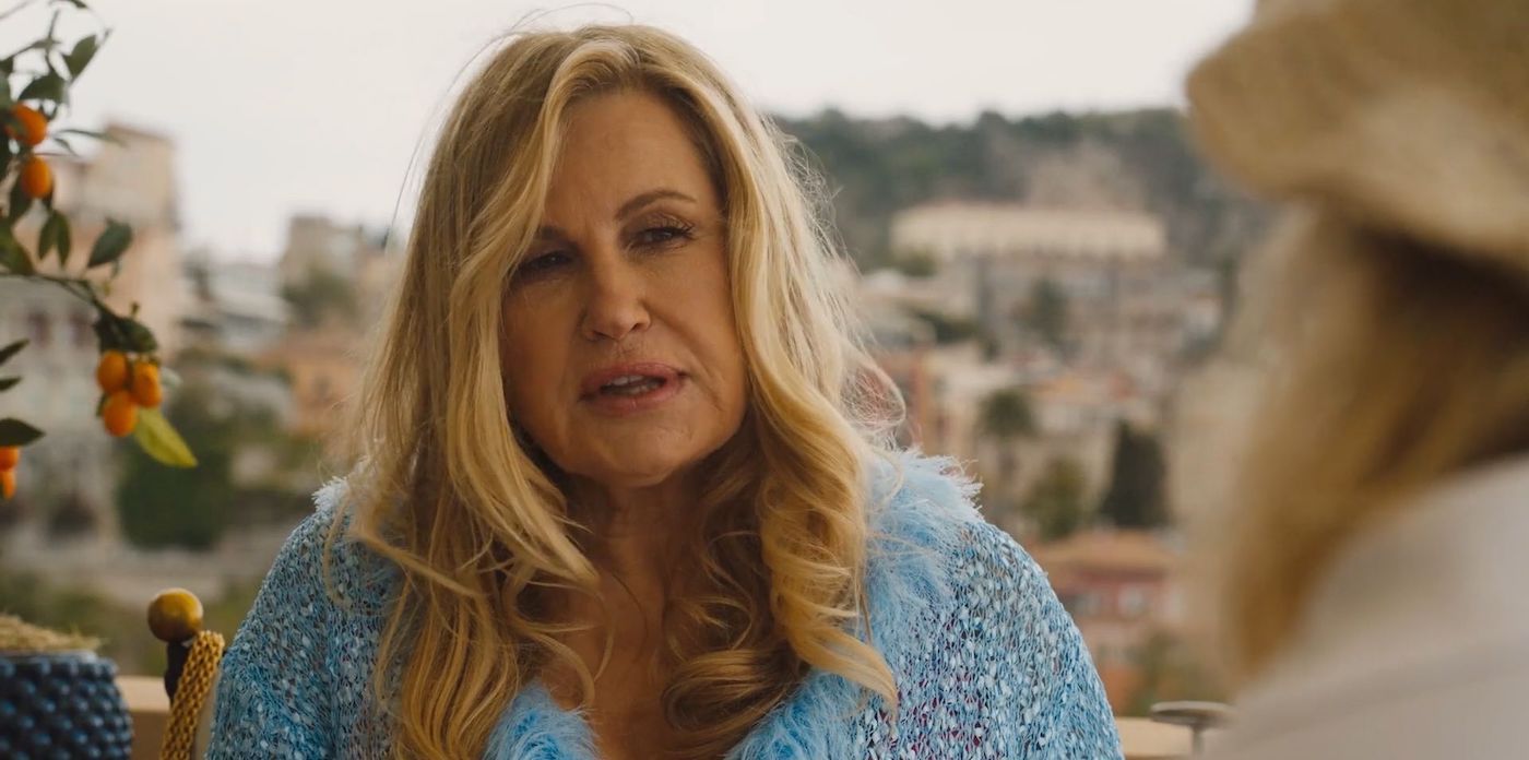 Jennifer Coolidge as Tanya in White Lotus Season 2