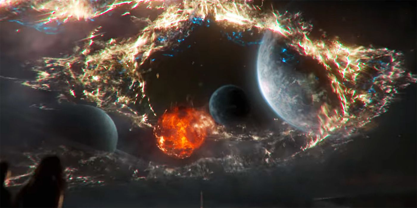 Connecting spheres in The Witcher Blood Origin