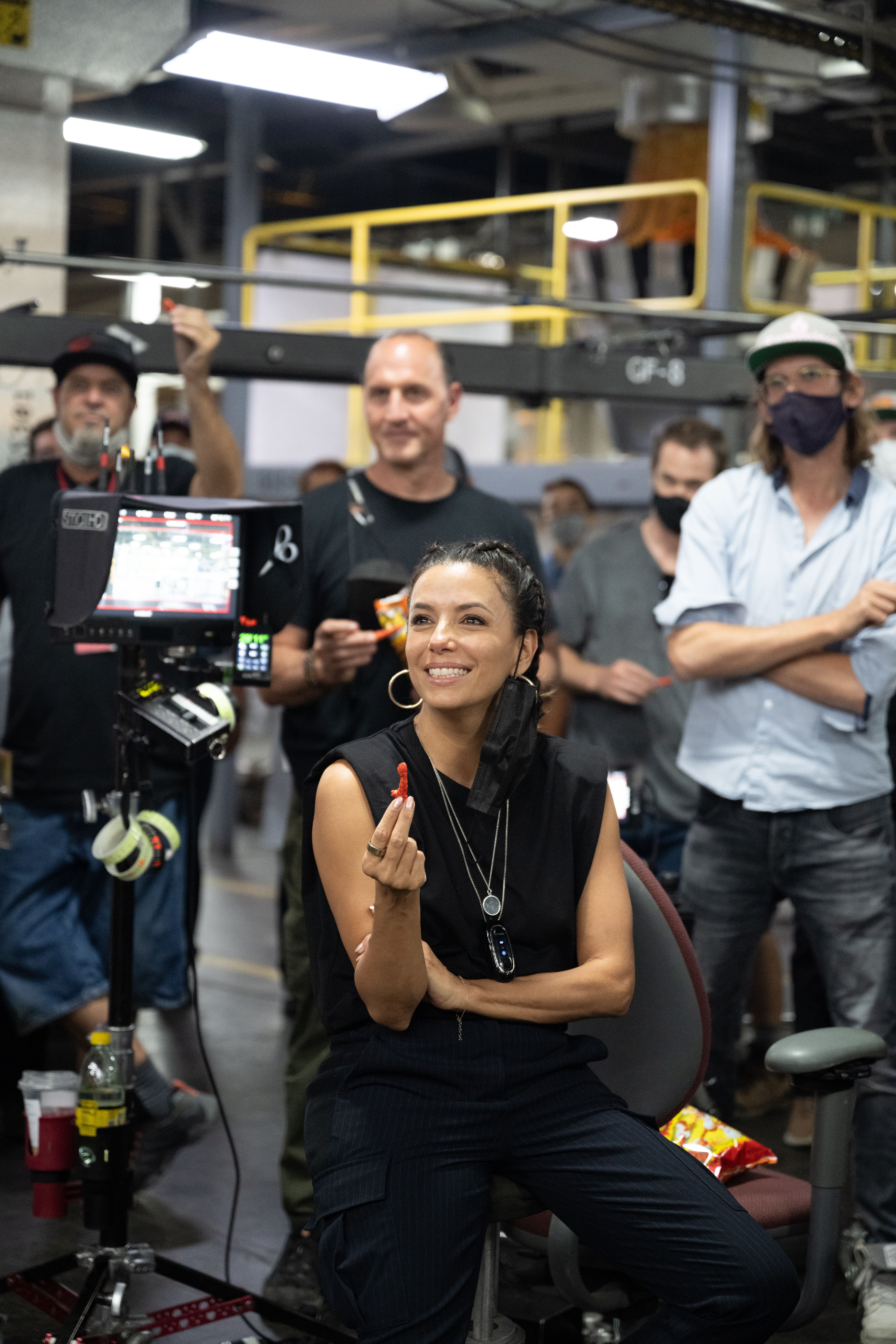 Eva Longoria on the set of FLAMIN' HOT.-1
