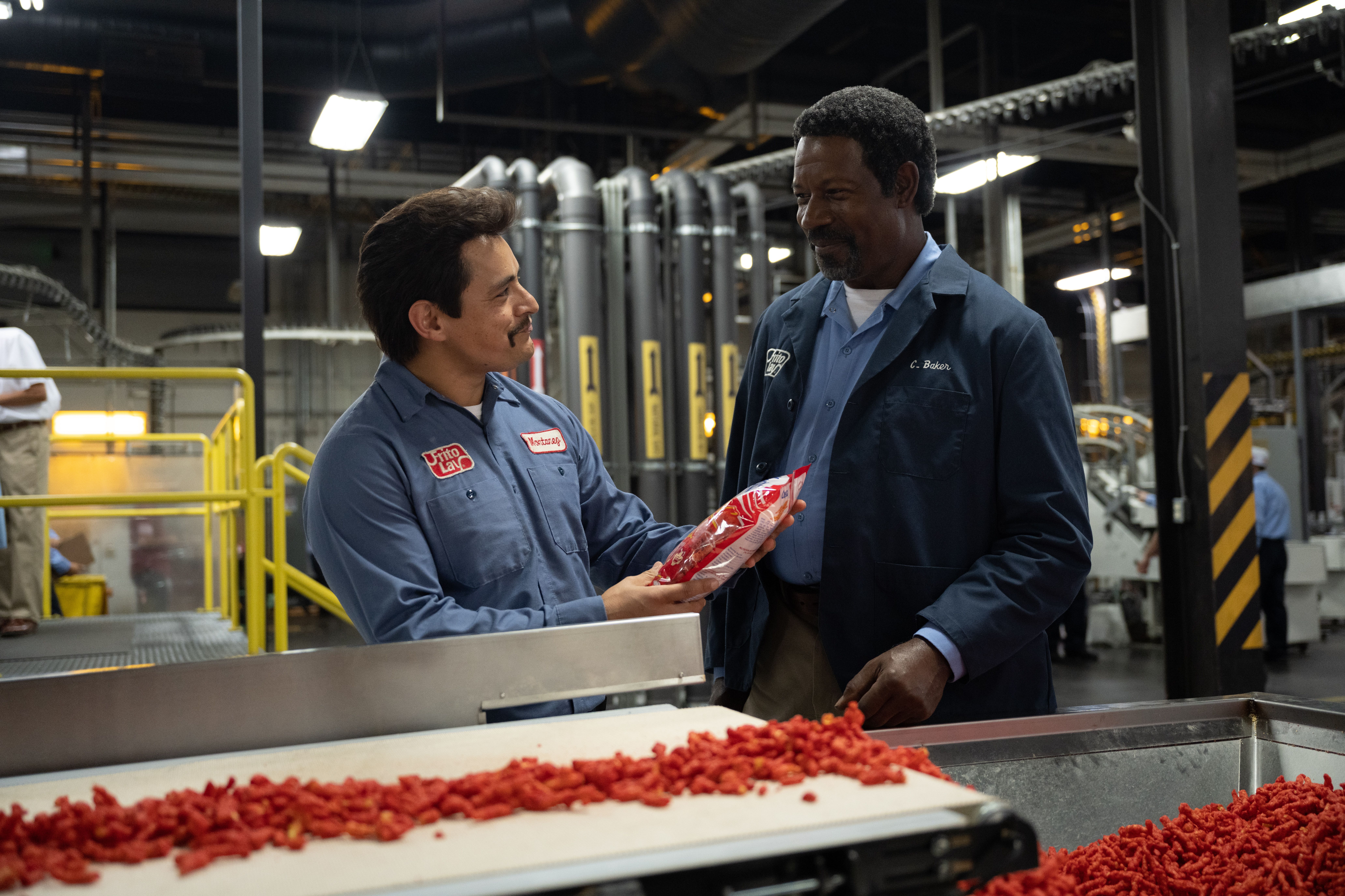 Jesse Garcia and Dennis Haysbert in FLAMIN' HOT-1