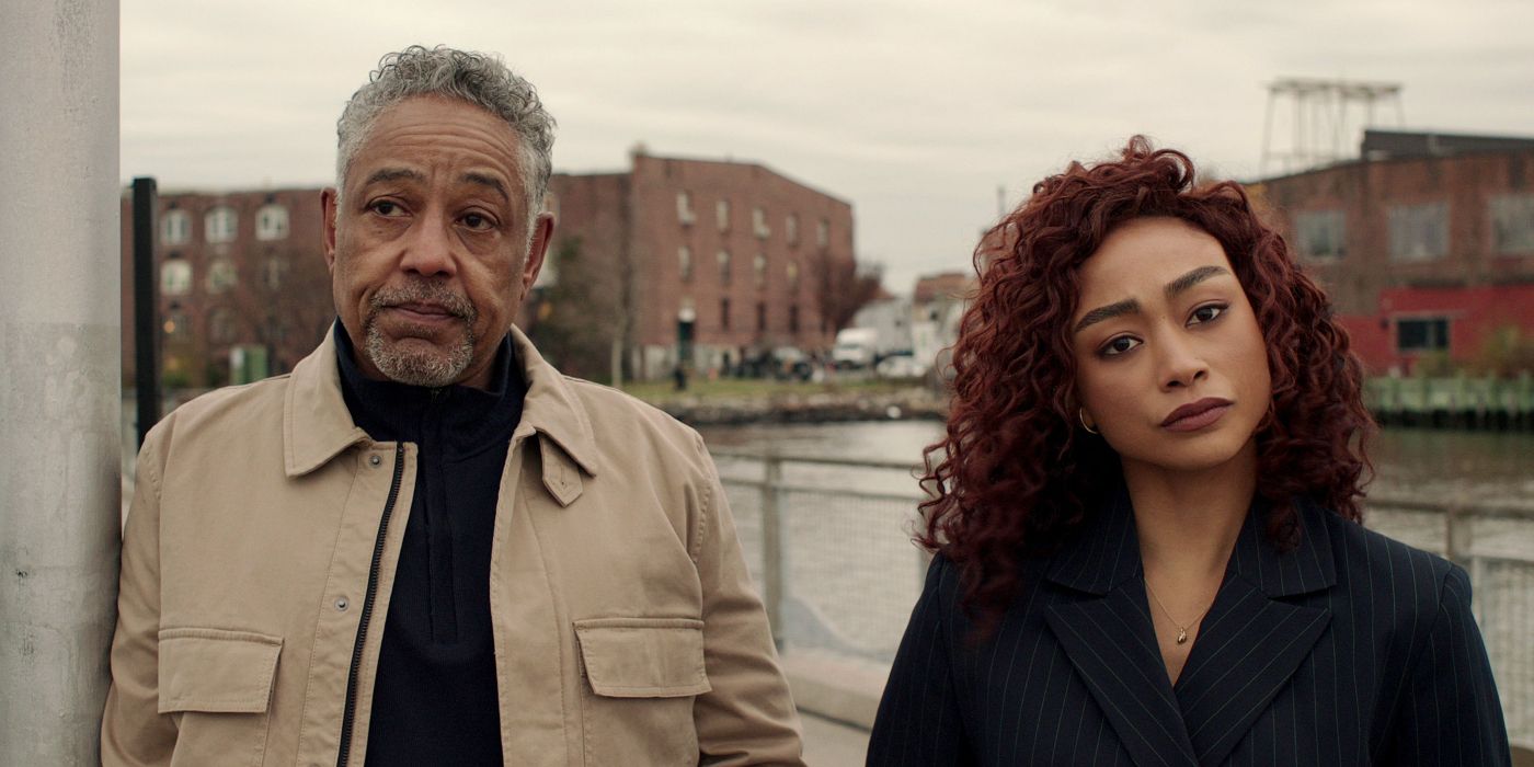 Kaleidoscope of Giancarlo Esposito and Tati Gabriel on social media