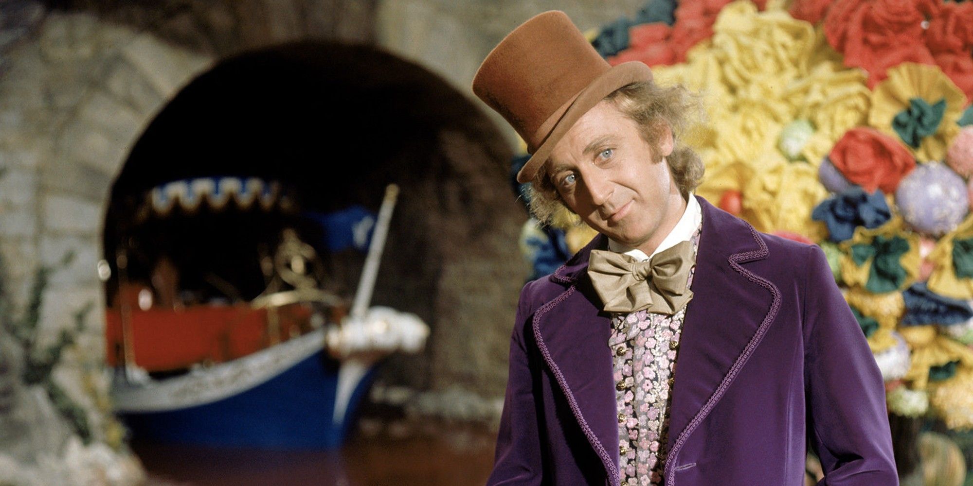 Gene Wilder as Willy Wonka in Willy Wonka and the Chocolate Factory 