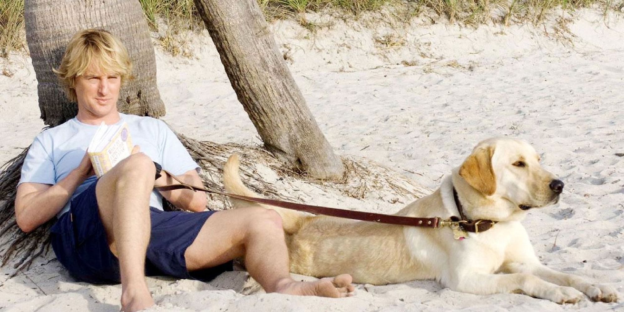 Owen Wilson and Marley in Marley and Me