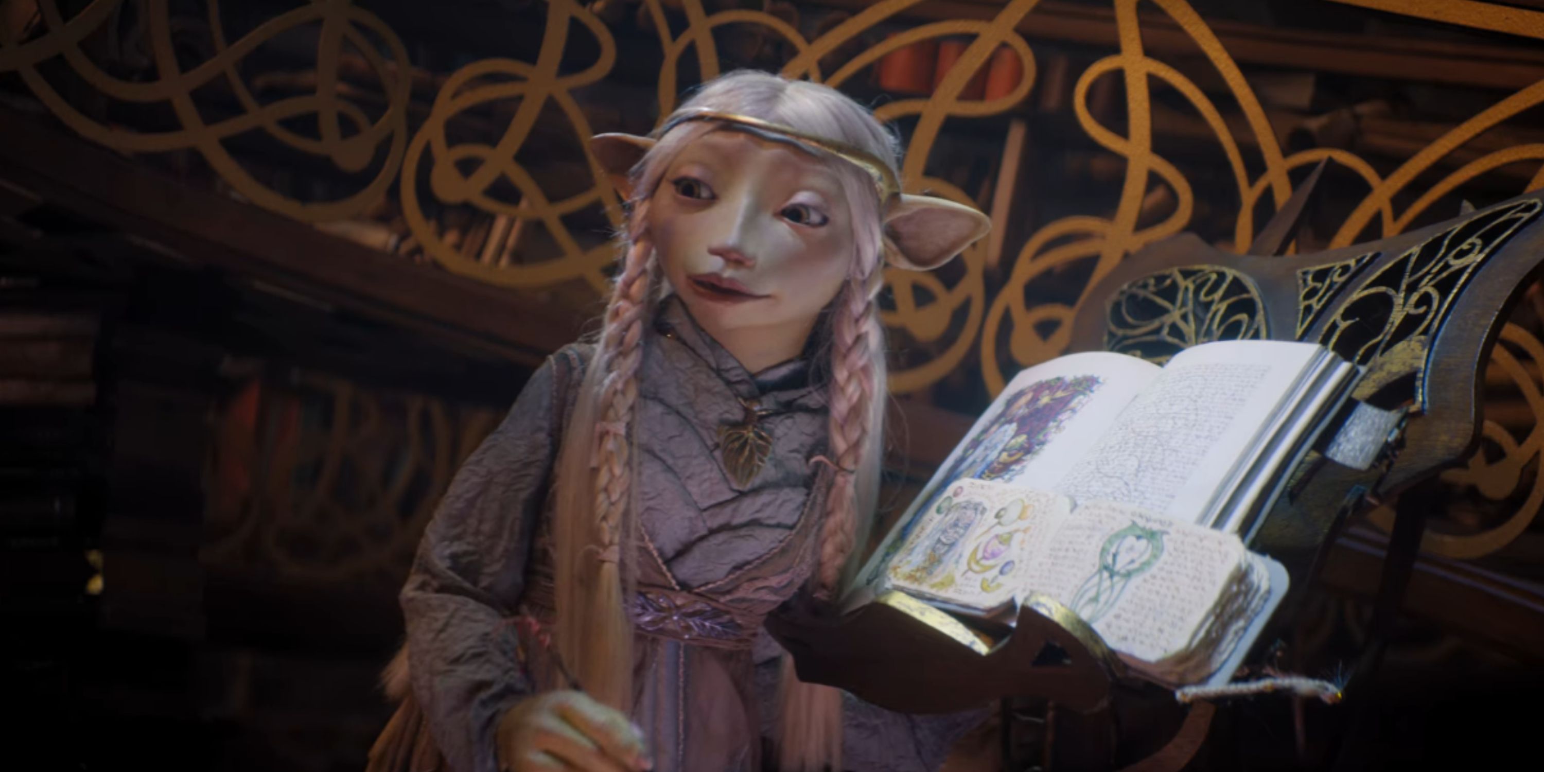 Brea, the elf-like princess from the Dark Crystal: Age of Resistance.