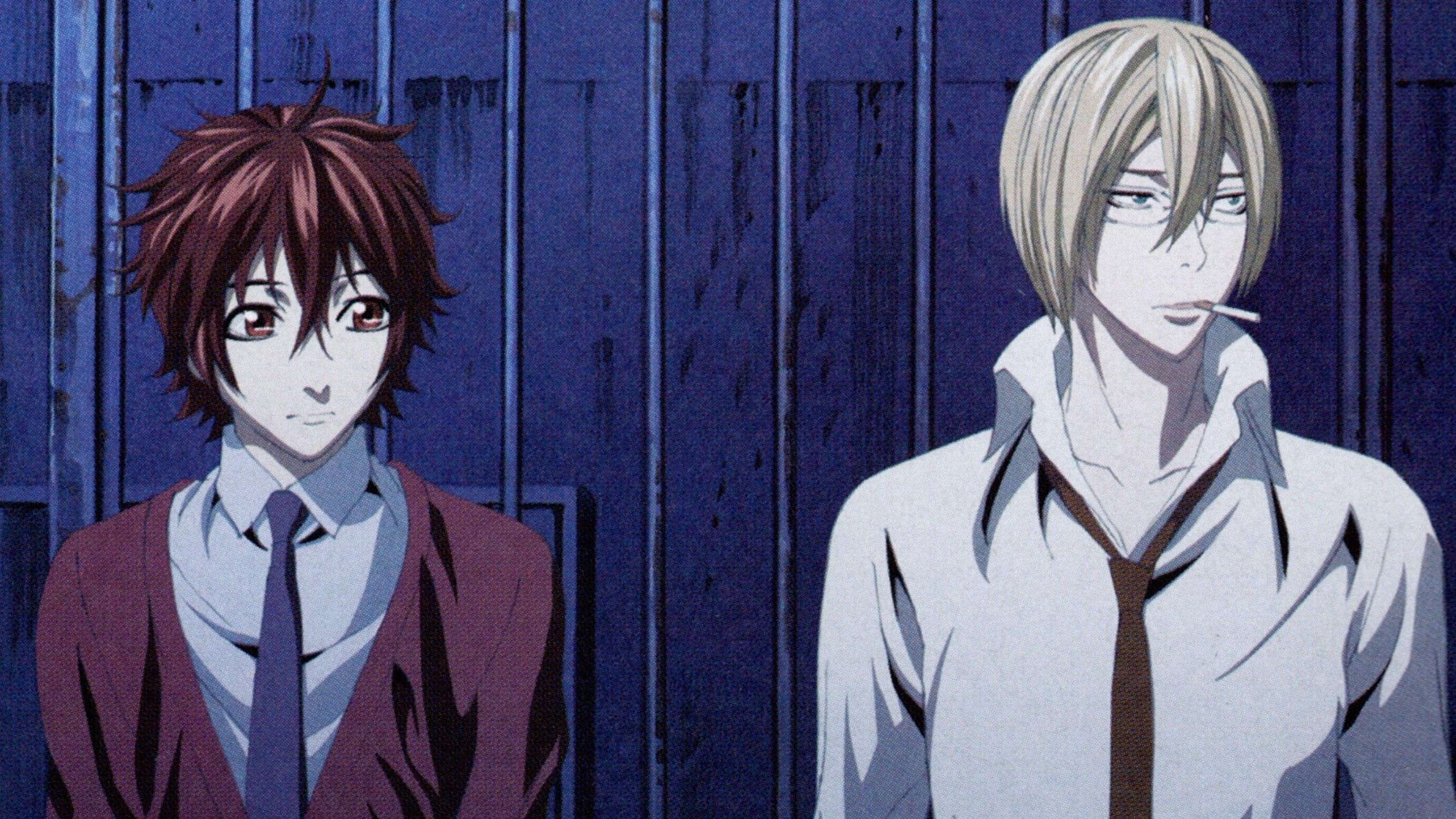 Haru and Kai in the anime Switch. 