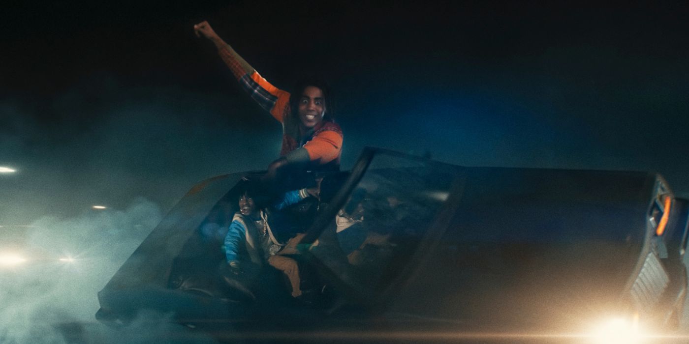 Jharrel Jerome as Kuti goes for a walk in I'm a Virgo 