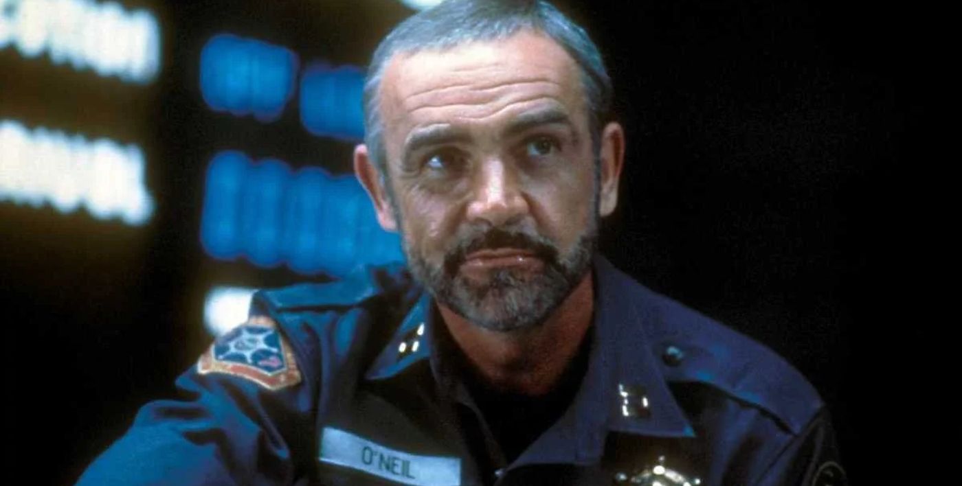Sean Connery as Will O'Neill in Outland