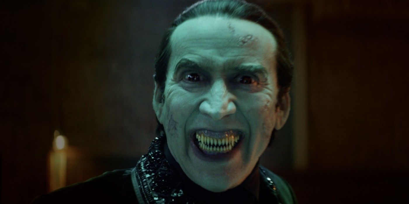 Nicolas Cage as Dracula in Renfield