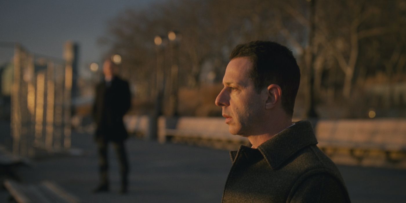 Jeremy Strong as Kendall Roy in the Legacy finale.
