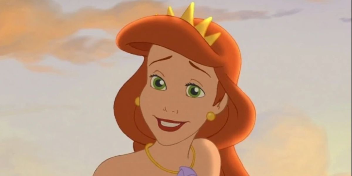 Queen Athena in The Little Mermaid: Ariel Begins