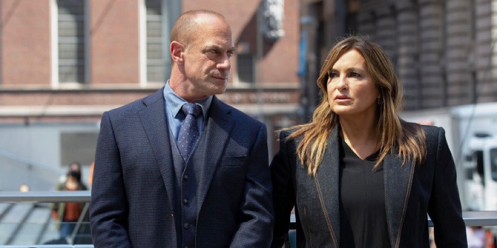 Detectives Elliot Stable and Olivia Benson in Law & Order: SVU.