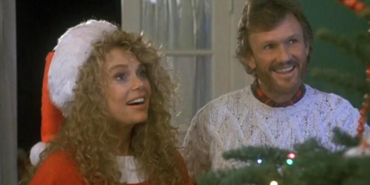 Dyan Cannon and Kris Kristofferson in Christmas in Connecticut (1992)