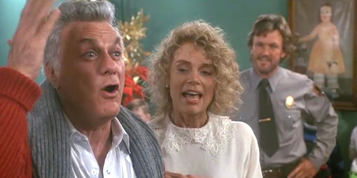 Tony Curtis, Dyan Cannon and Kris Kristofferson in Christmas in Connecticut (1992)