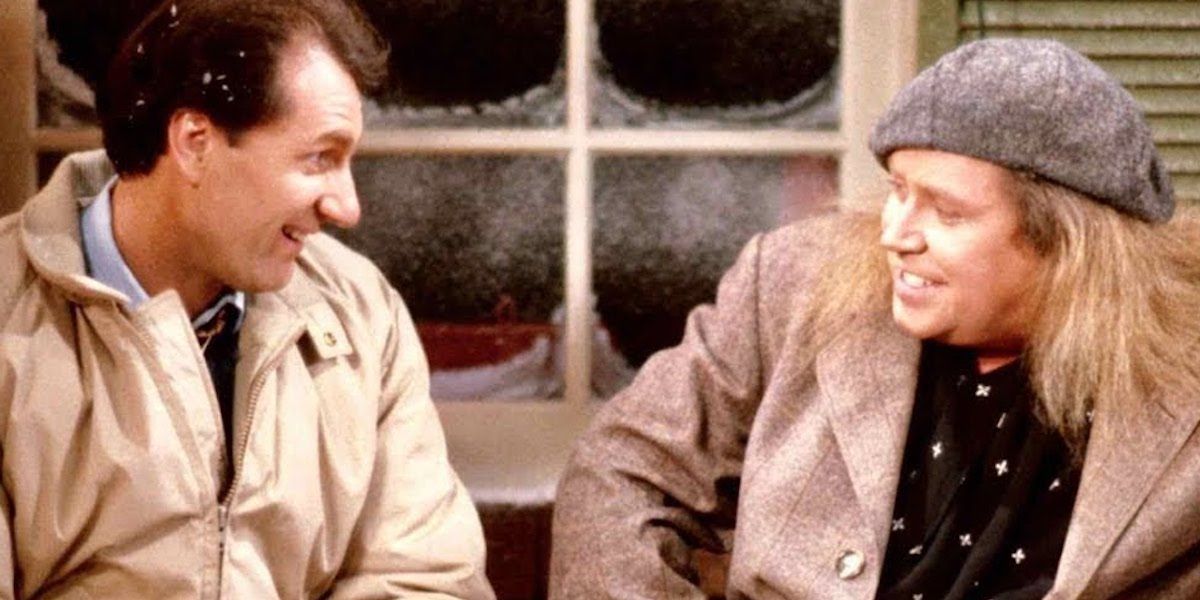 Sam Kinison and Ed O'Neal in Married... with Children