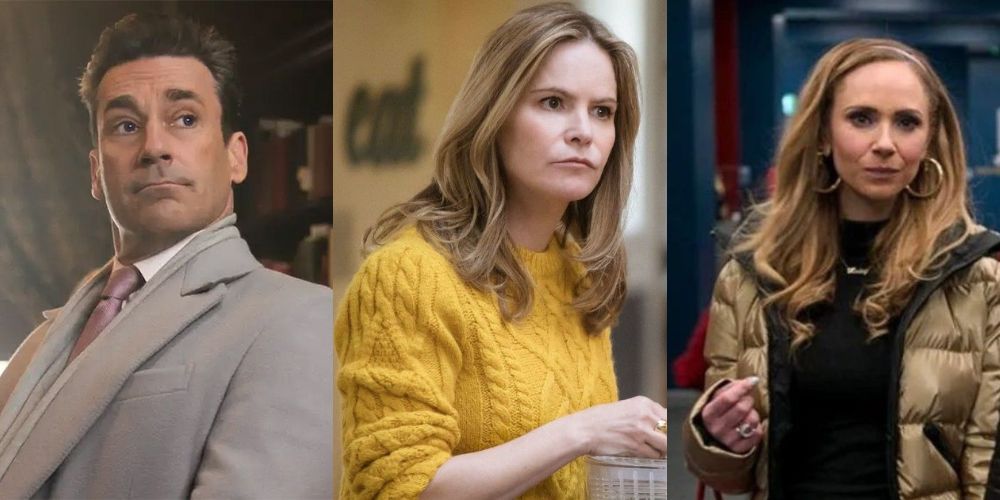 Jon Hamm, Jennifer Jason Leigh and June Temple star in the fifth season of Fargo.