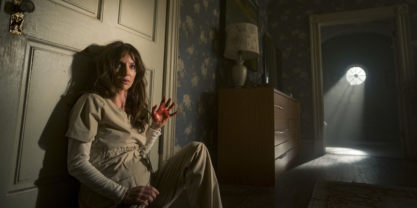 Annabelle Wallis in the movie Malignant
