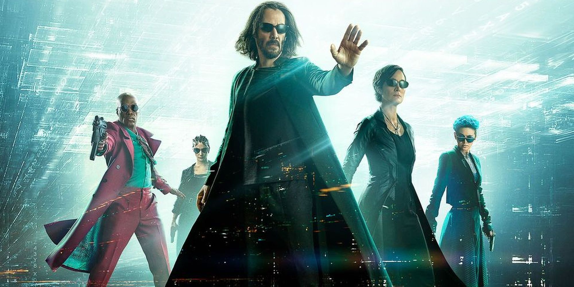 Ensemble cast poster for The Matrix Revolutions