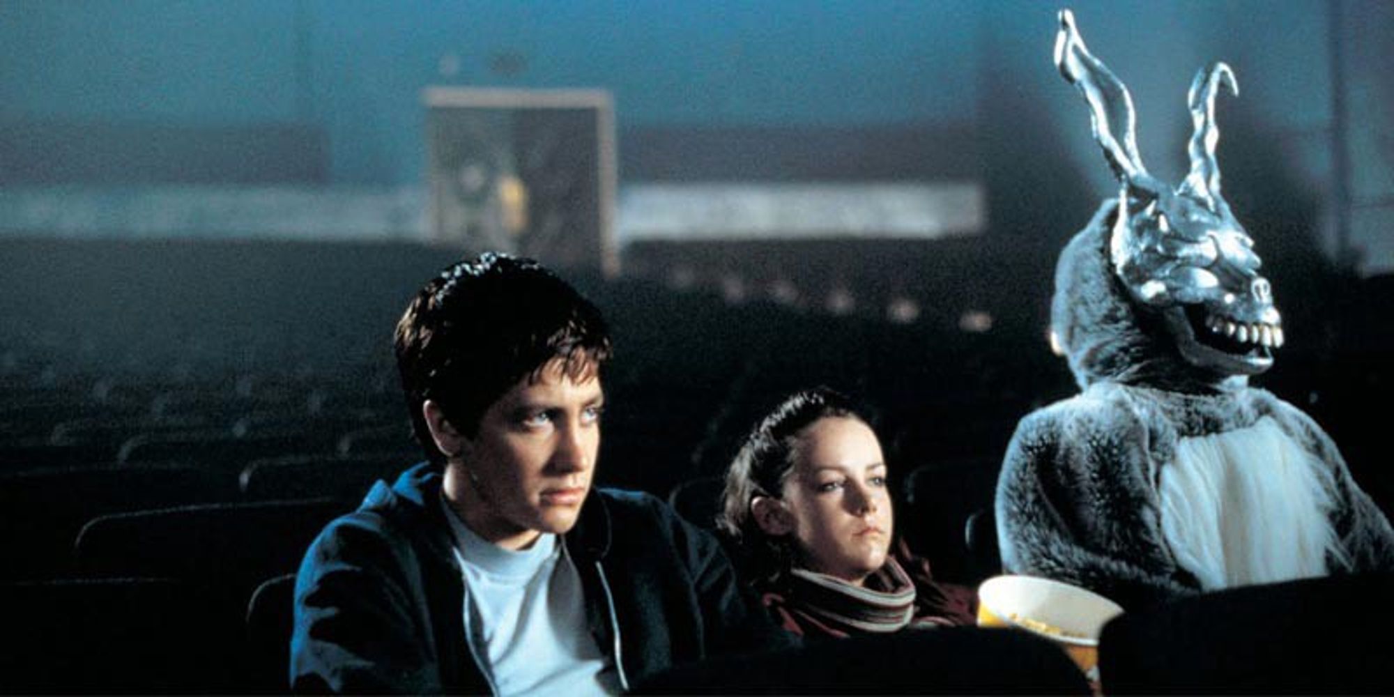 Donnie, Gretchen and Frank at the Cinema by Donnie Darko