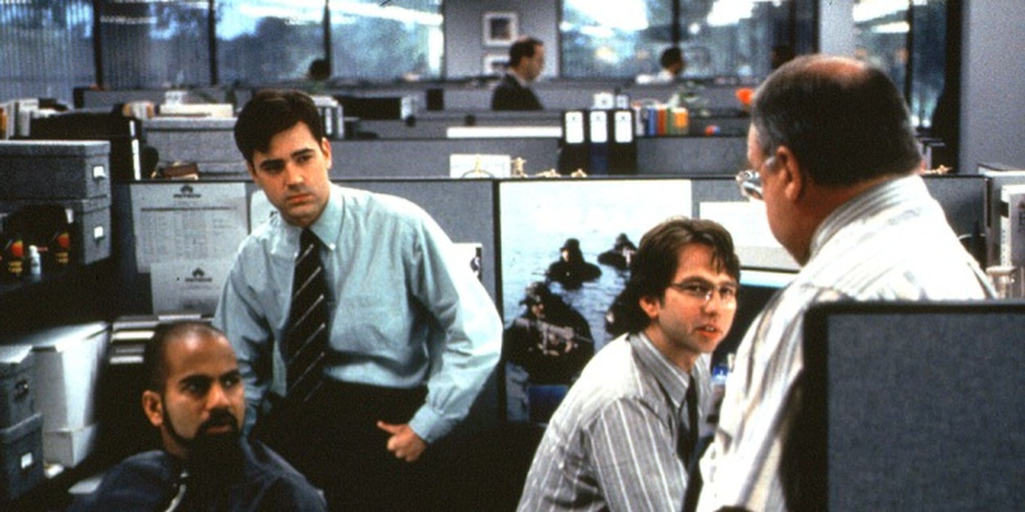 Cast of office space