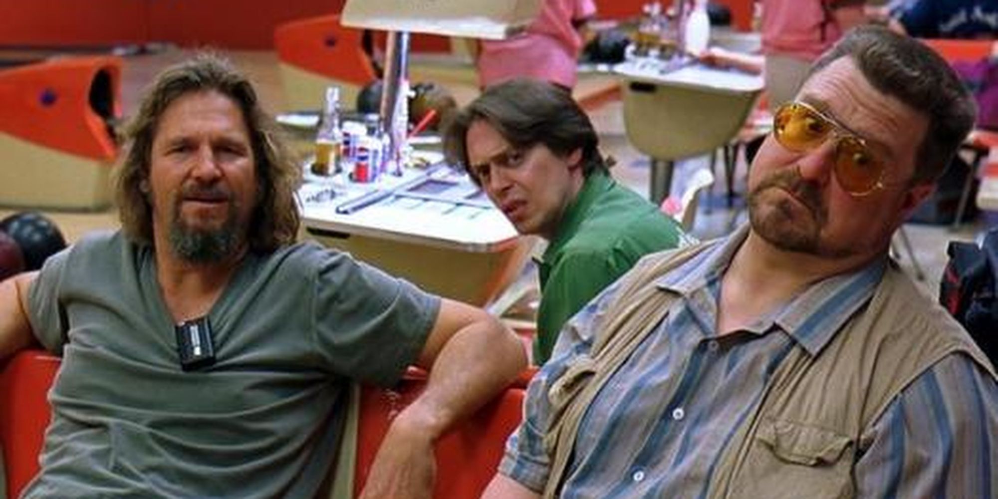Jeff Bridges, Steve Buscemi and John Goodman in The Big Lebowski