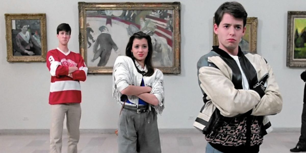 Alan Ruck, Mia Sara and Matthew Broderick in Ferris Bueller's Day Off