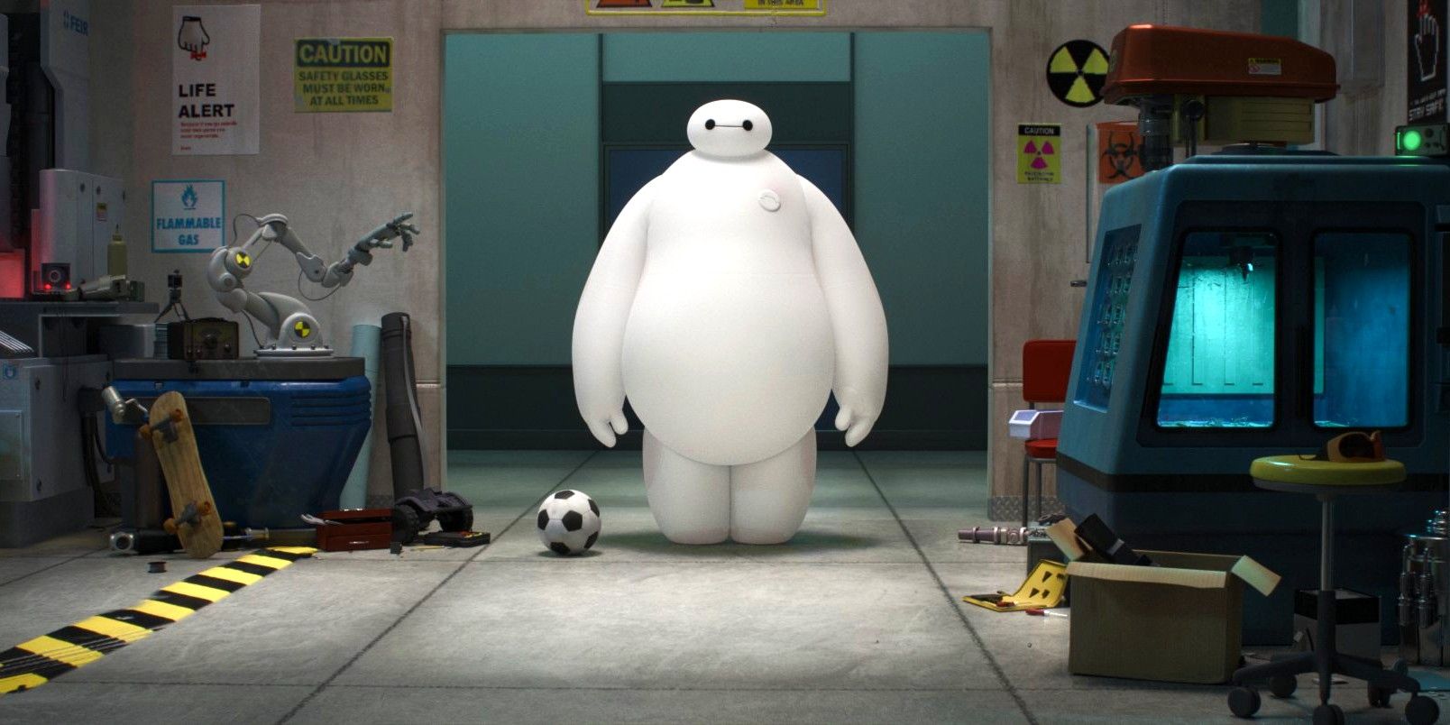 Scott Adsit as Baymax in Big Hero 6