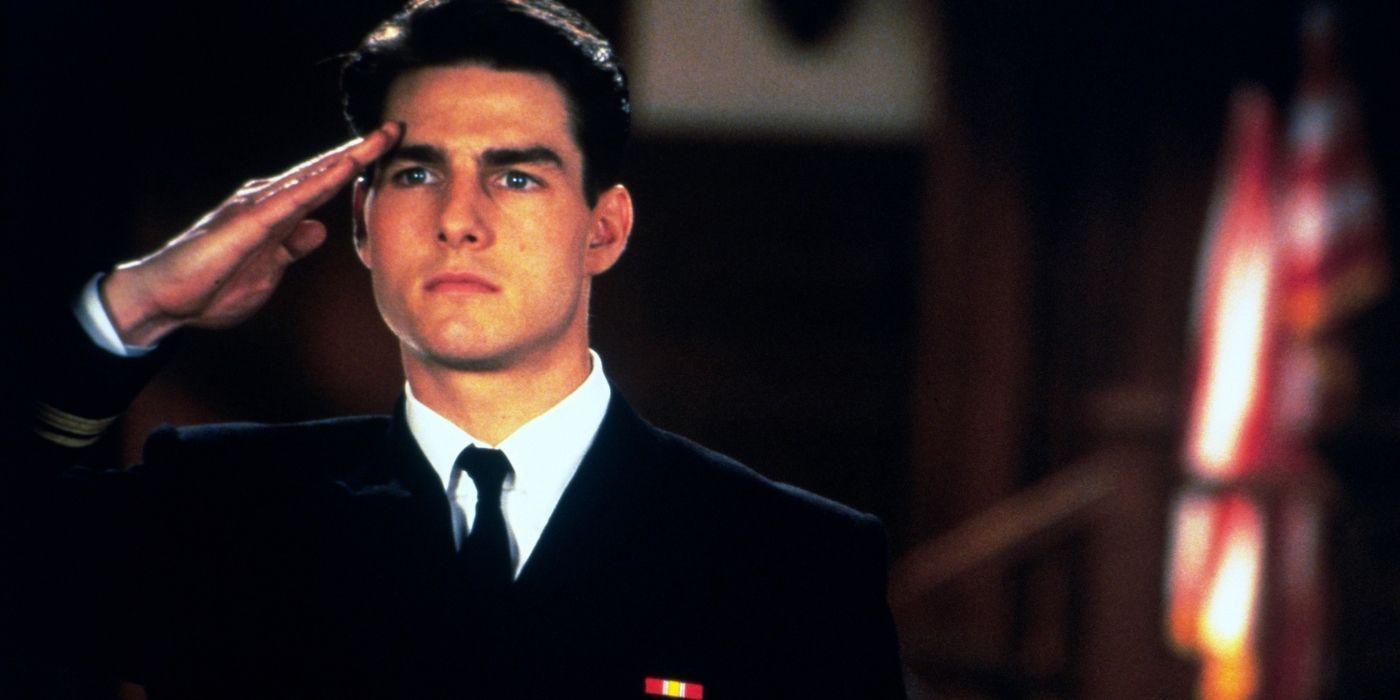 Tom Cruise as Lieutenant Daniel Caffee in A Few Good Men