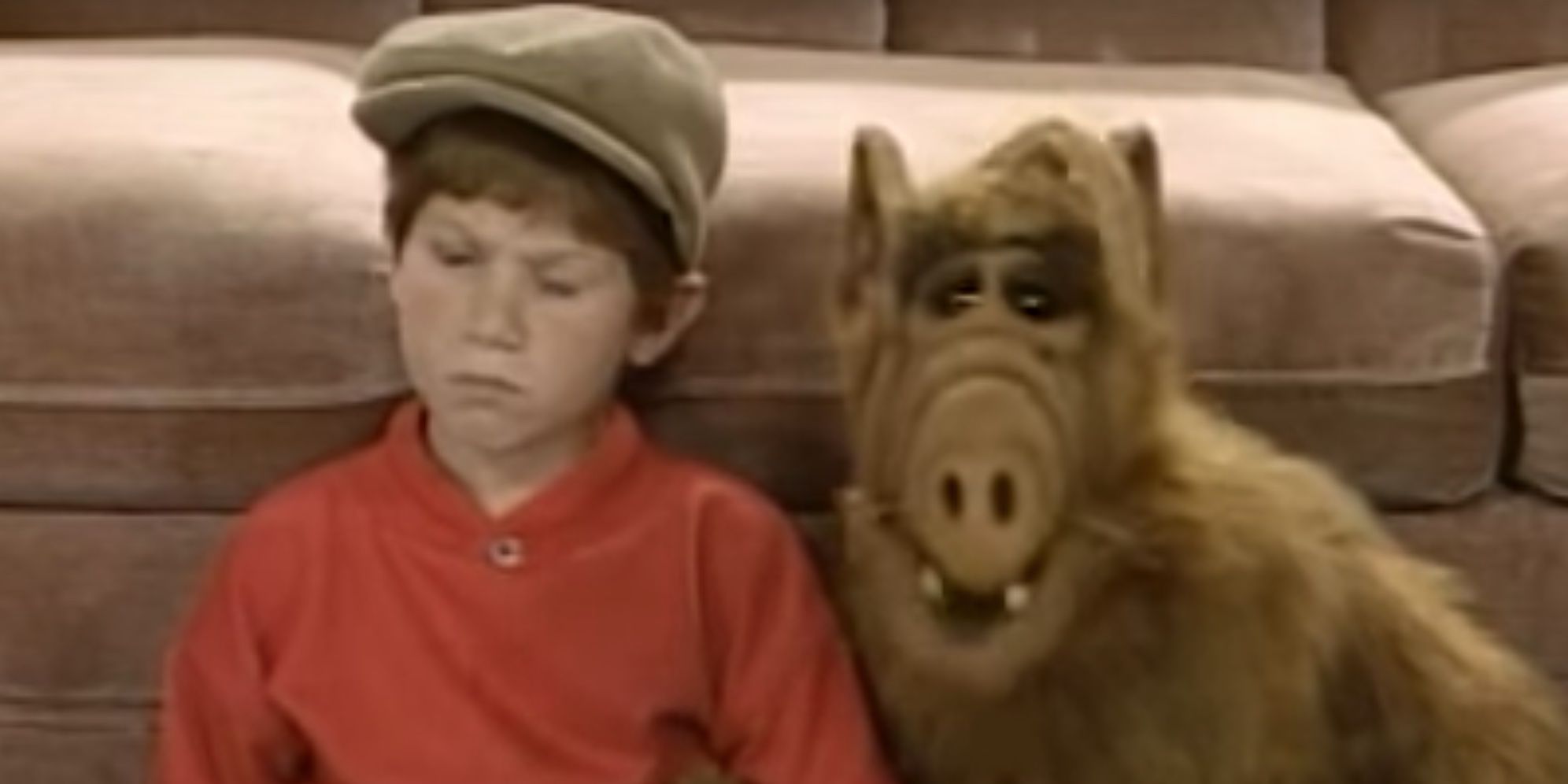 Paul Fusco as Alf and Benji Gregory in Alf.